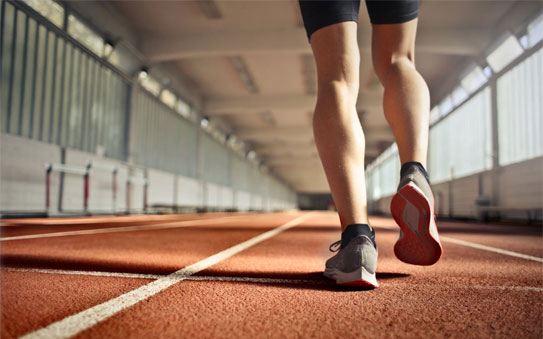 Running track training
